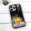 Sun Moon Phone Case For iPhone17,16,15,14,13,12,11 Plus,Pro Magnetic with Magsafe Wireless Charging