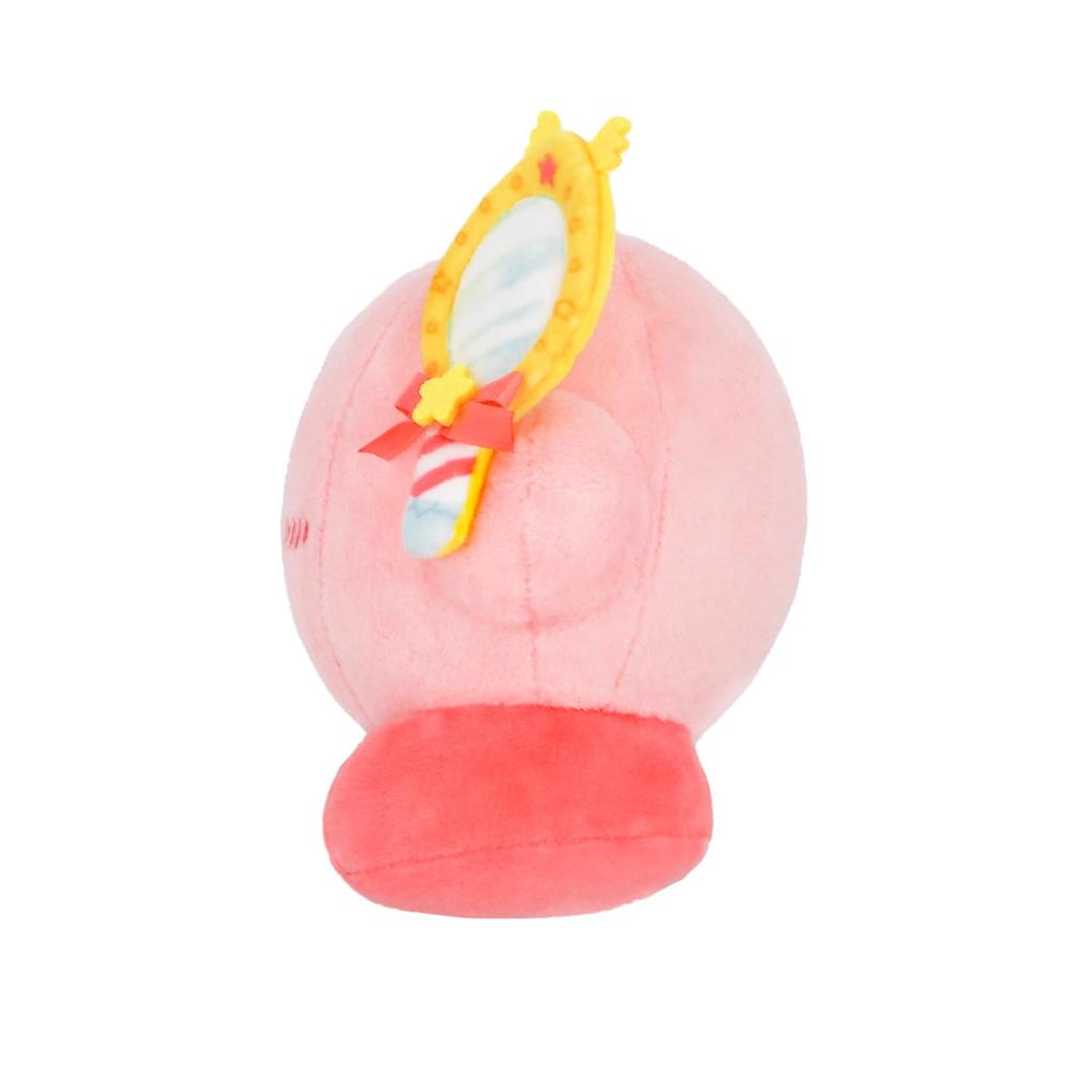 Sanei Boeki Kirby of the Stars Kirby Happy Morning Plush Toy Makeup Play (Kirby) W14 X D9 X H11cm Plush Toy KHM-01