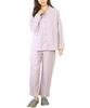 ON NISHIKI Long Sleeve Cotton Top and Bottom Set with Perfect for Spring and Autumn Loungewear Women's Pajamas, 100% Sheeting, Skin-Friendly,