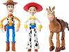 Mattel Disney Pixar Storytellers Toy Story 3-Pack Woody, Jessie & Bullseye 4-Inch Authentic Poseable Figures Key Character Collectibles