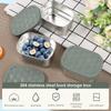 3/6 Pcs Stainless Steel Food Storage Box Reusable Storage Box with Sealed Lids Fresh Keeping Boxes Easy To Use Storage Container