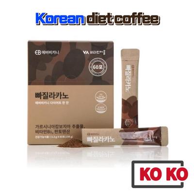 [EVERBIKINI] Korean Diet Coffee 28 / 60 Sticks / Decaffe / Decaffein