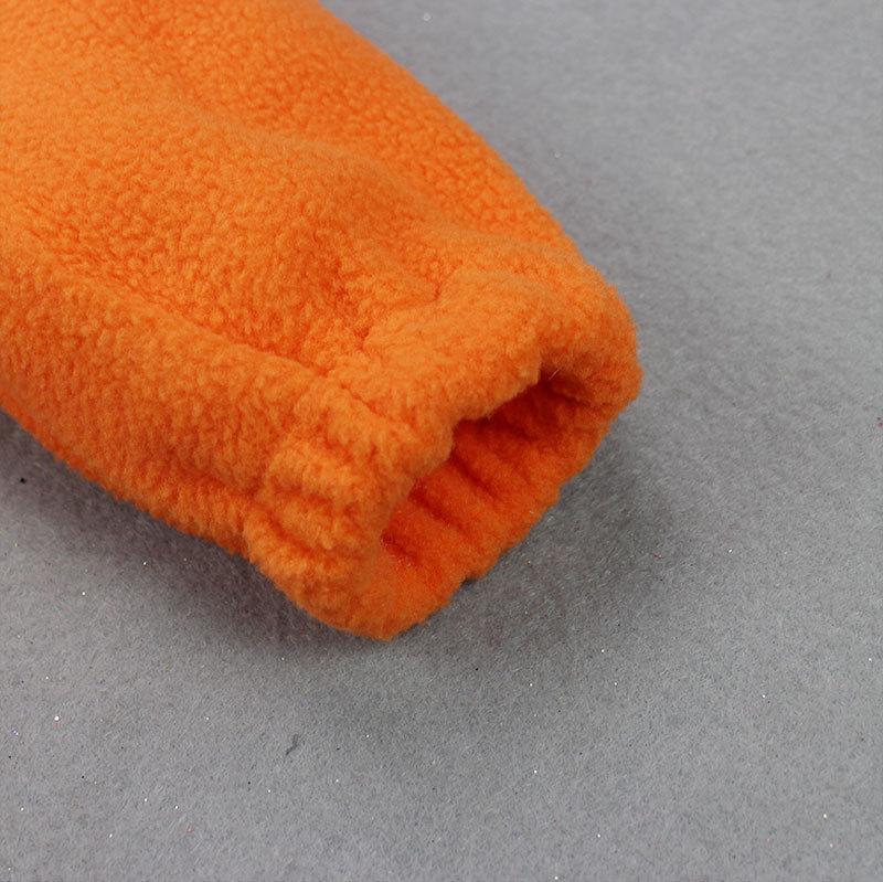 Halloweenské dýňové lezoucí dupačky s kapucí pro miminka kluky a holčičky 0-24M podzimní teplý kostým