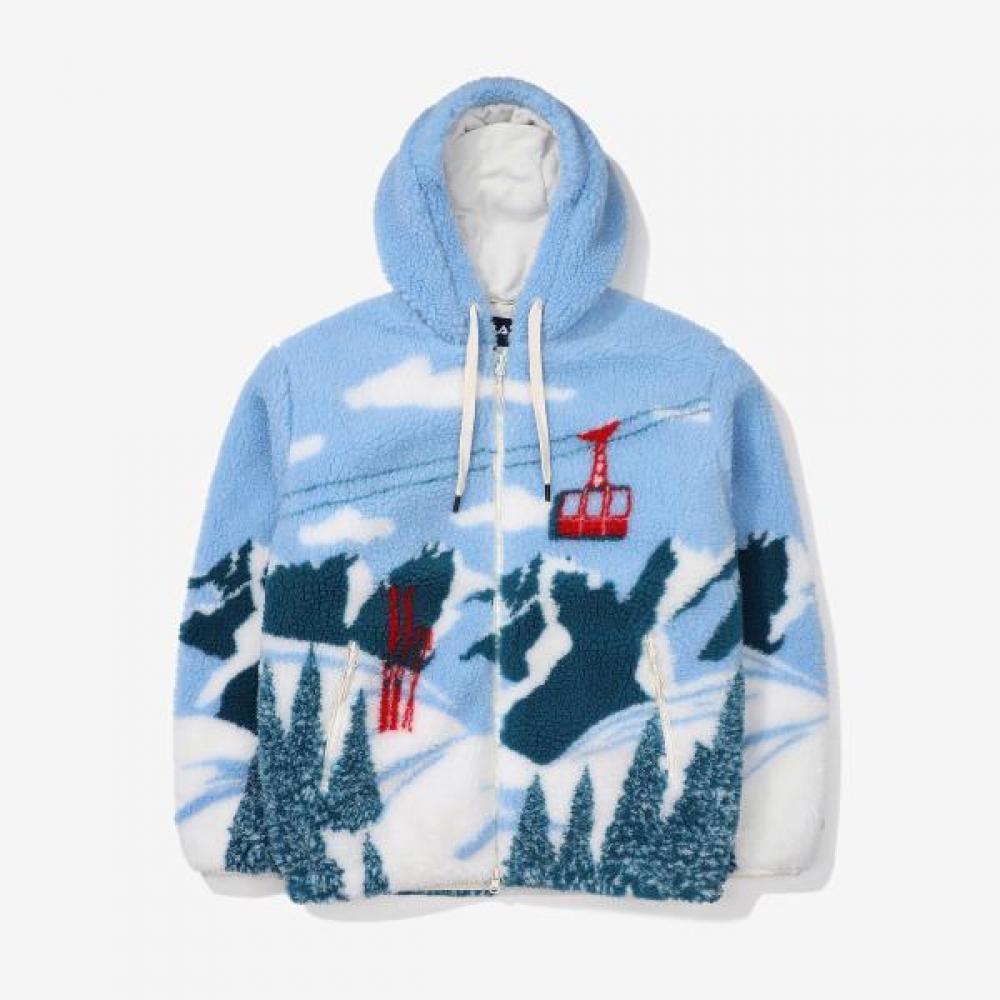 Fila Graphic Fleece Jacket Blue/95