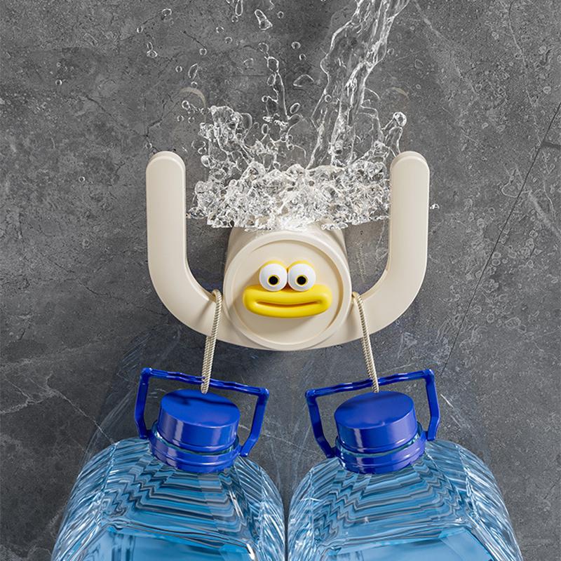 Wandmontierter Schuhhaken in Form eines Wurstmauls – platzsparendes Regal für Badezimmer