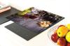PLANCHE À DÉCOUPER EN VERRE 40x30 VIN