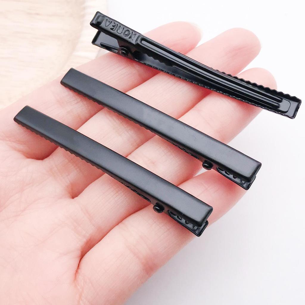 Cross-Border Iron Double-Pronged Duckbill Hairpin 10-12cm
