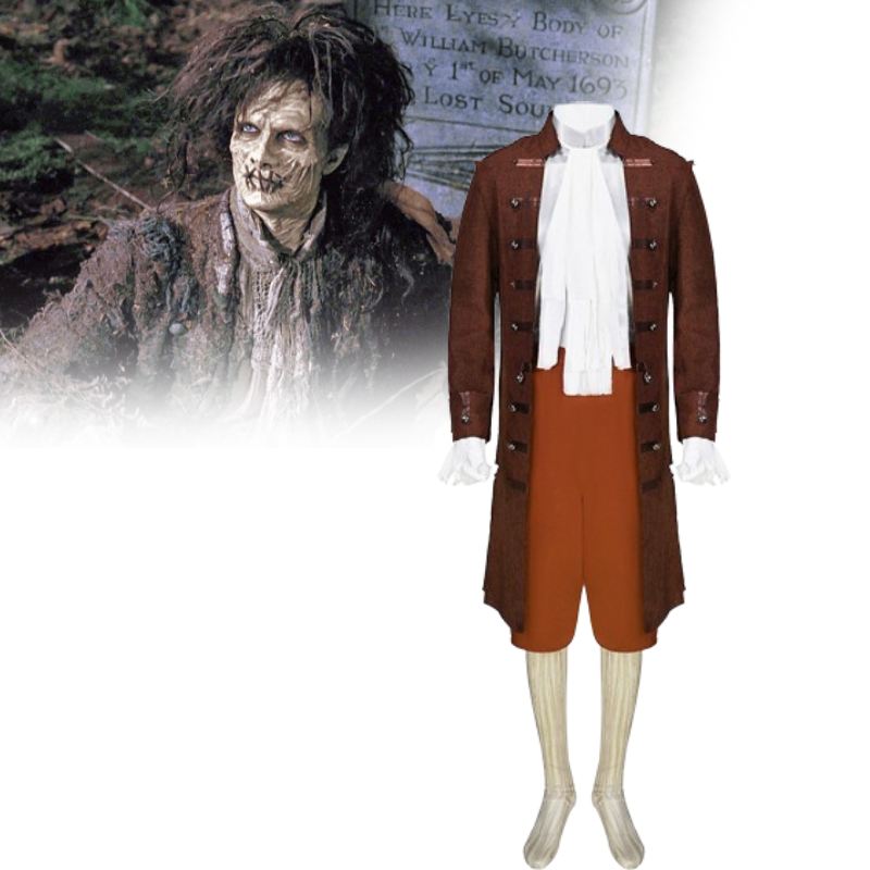 Hocus Pocus 2 Billy Butcherson Cosplay Costume Hallowmas Popular Gift Party
