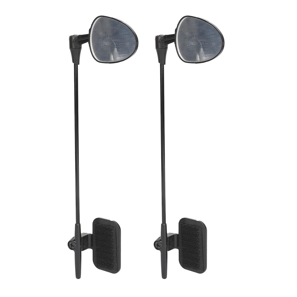 1 Pair  Helmet Rearview Mirror 360° Adjustable  Cycling Rear View Wide Angle Mirror Ridin
