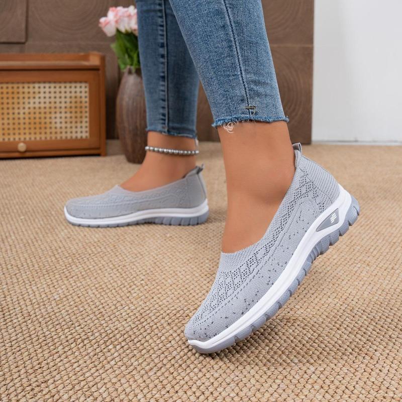 Women's Casual Shoes, Flat Outdoor Lightweight Walking Women's Shoes, Comfortable and Breathable Mesh Shoes