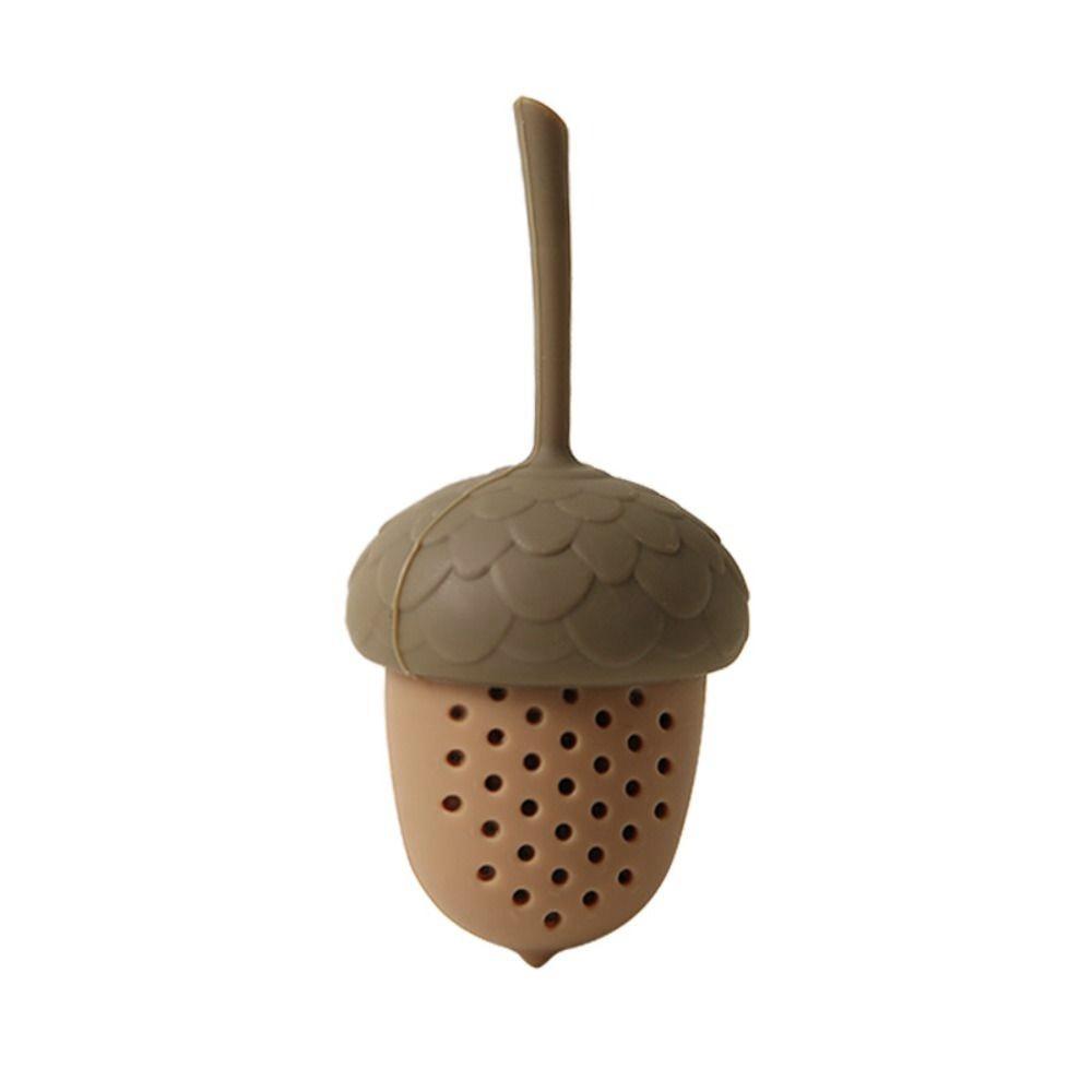 High Temperature Resistance Acorn Tea Strainer Soft Tea Bag Strainer Oak Nut Tea Infuser  Home