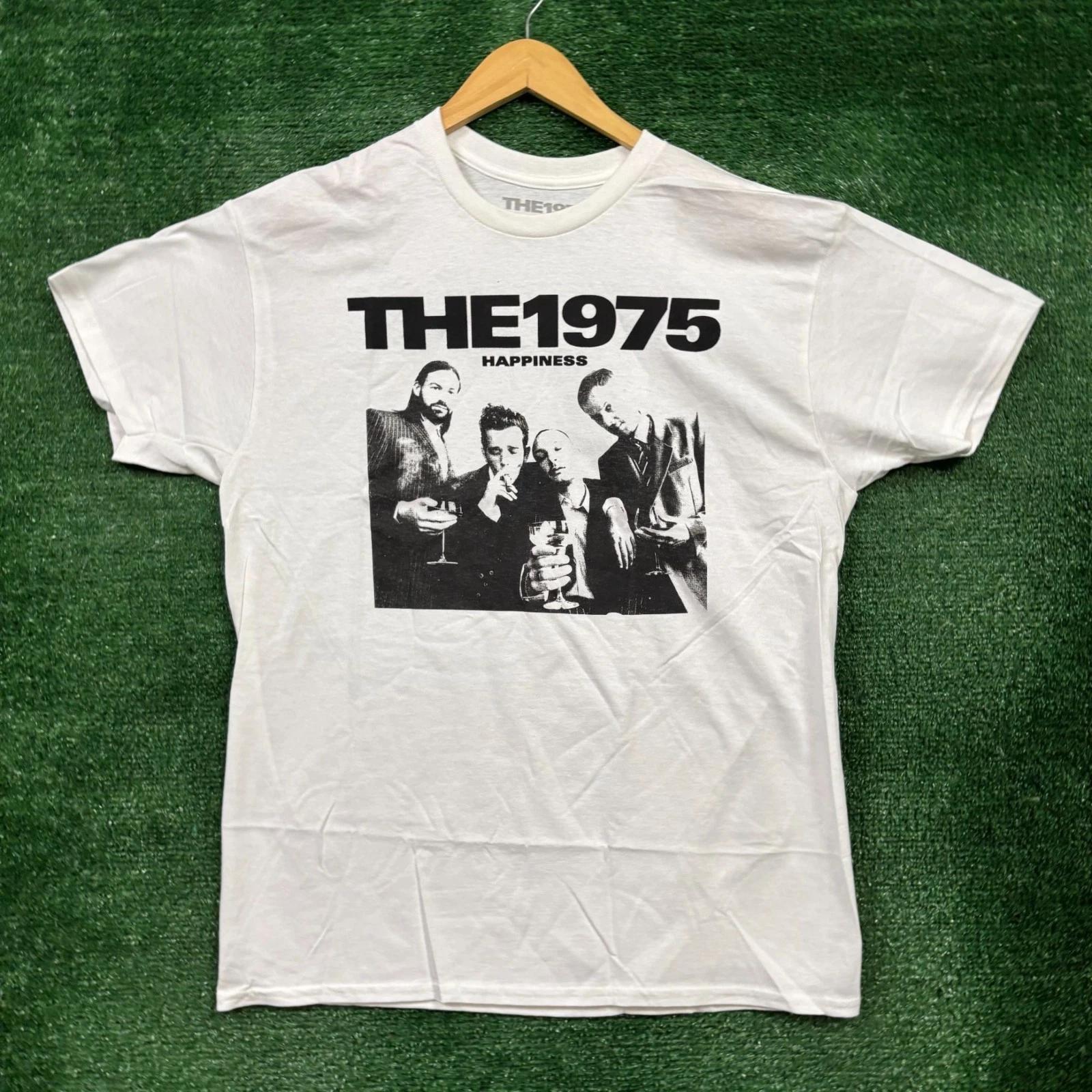 

The 1975 Happiness Album Rock band T-shirt Size Large S