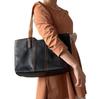 All-Leather Women'S Bags, Cowhide Tote Bags, Genuine Leather Shoulder Bags, Soft Leather Commuter Briefcases, Casual Versatile Women'S Bags