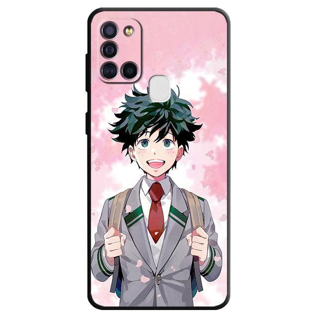 My Hero Academia Phone Case For Samsung Galaxy A03 Core A04 A50 A02 A01 A10 A20e A10s A70 A40 A03s A04s A02s Tpu Soft Bag Cover