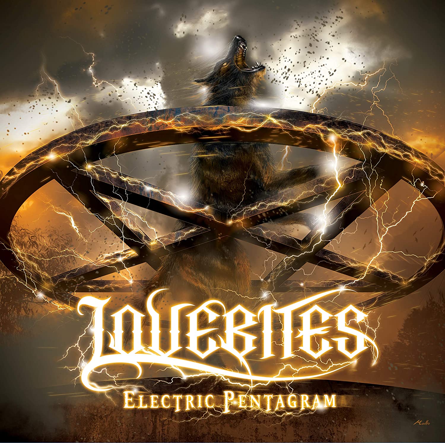 

CD LOVEBITES Electric Pentagram Regular Edition VICL65314 JVC KENWOOD 2019 Japan ObiMetal Used