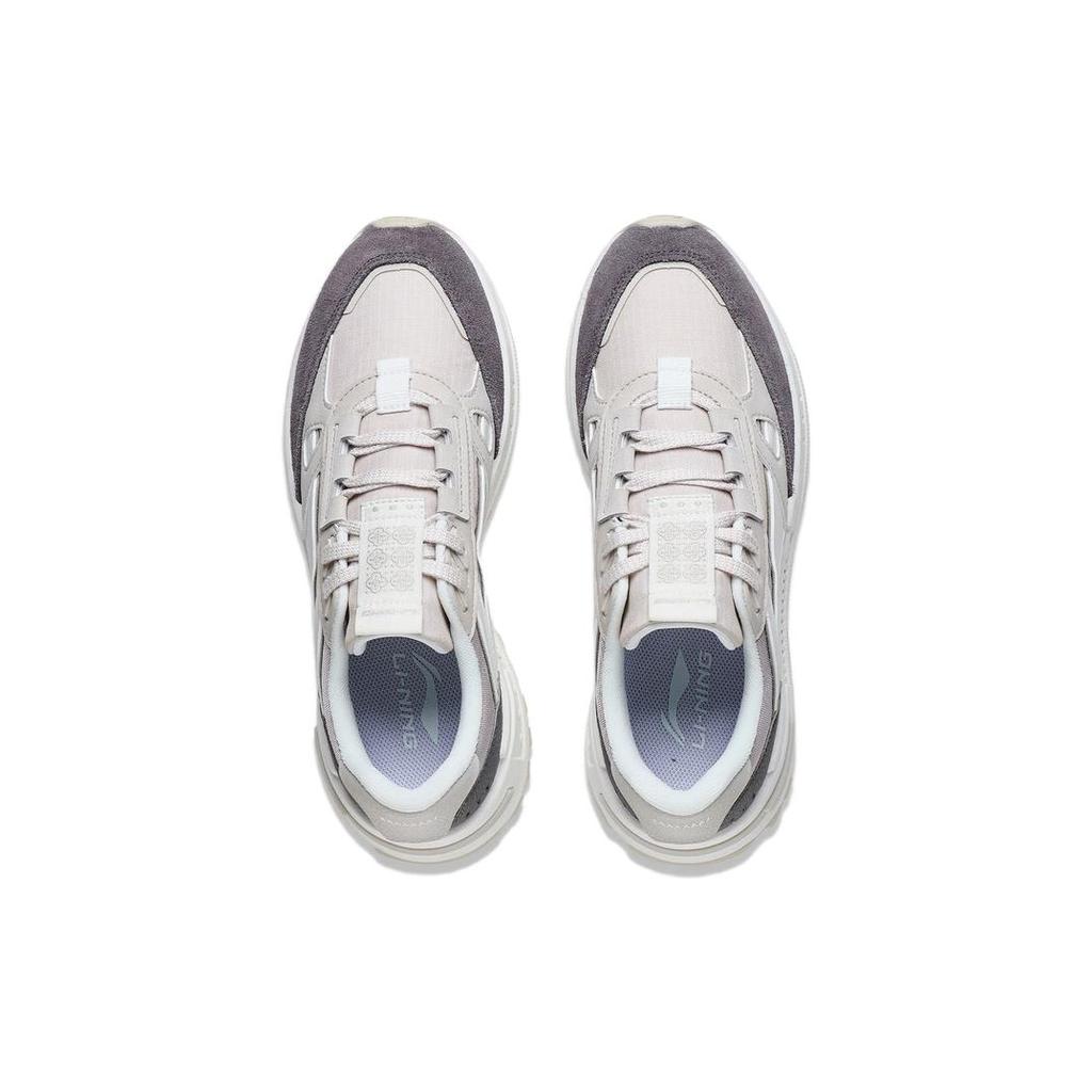 New LiNing Wind Rider 2.0 Anti Slip Wear Resistant Low Top Sports Casual Shoes Men's Bellflower Grey AGCT155-2