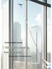 Dual-Sided High-Rise Glass Cleaning Wiper: 2-in-1 Splicing Pole & Window Scraper Artifact