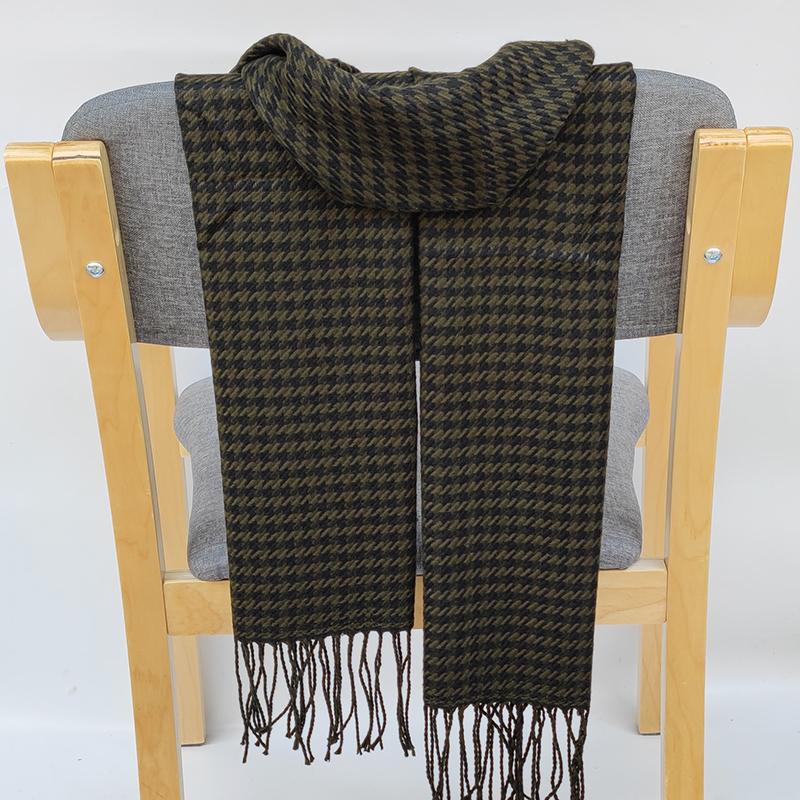 180*35cm new  Men Scarf Women With Tassel Color Lattice Cashmere muffler Thinker Autumn Warm Female Shawl Long Couple