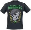 Dropkick Murphys Irish Cap Skull T-shirt Vintage Punk Print Casual Cotton Tee Unisex Streetwear Black Top