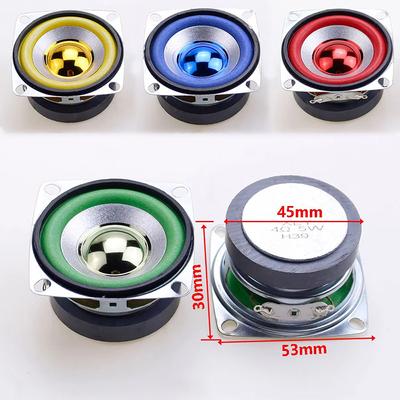 1PCS 4R 5W Portable Audio Full Range Speaker Driver 3Ohm 5W 53mm Sound Loudspeaker DIY Bluetooth Music Speaker Home Theater