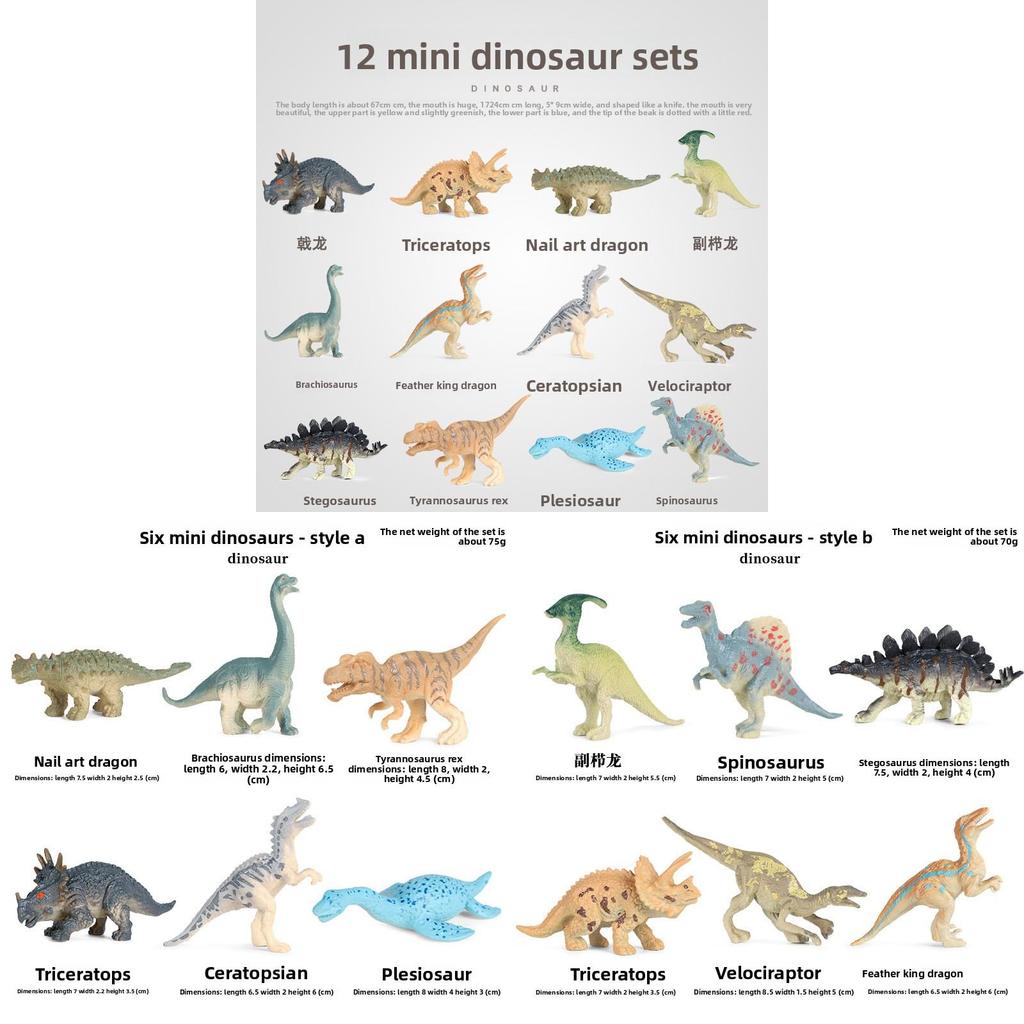 Realistischer Dinosaurier für Ausstellungs- und Bildungszwecke zu Hause und im Klassenzimmer
