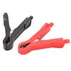 2 Stücke U58 30A Test Clip Messing Vernickelt Test Terminal Klemme mit ABS Schutzhülle Rot Schwarz