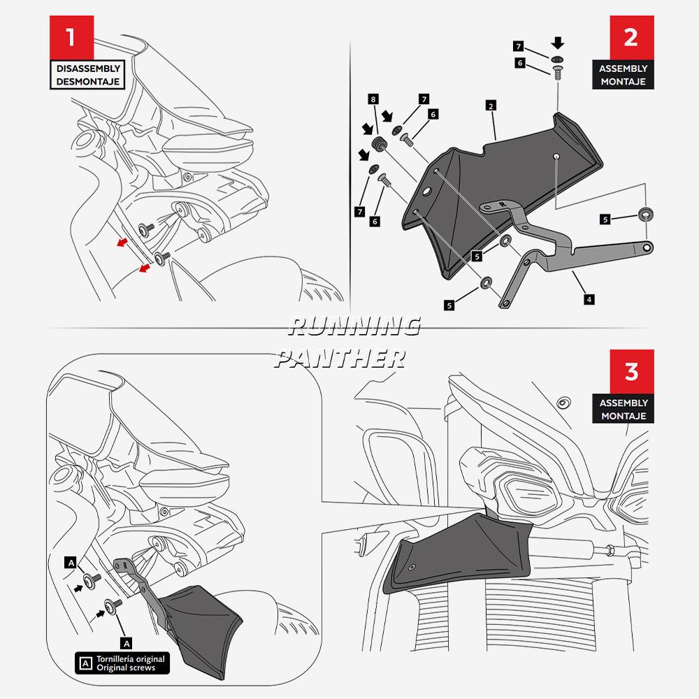 Niederdruck-Vogel Schnabel Stabilisator Unterlippen-Spoiler für Yamaha MT10/MT-10SP