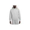 Nike Solo Swoosh Fleece Pullover Hoodie 'Grey' Men's DX1355-063