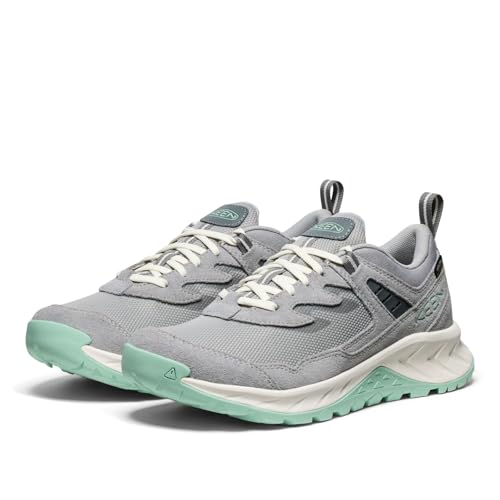 KEEN HIGHTRAIL WP High Trail Waterproof Trekking Shoes, Women's, Alloy/Lichen, Size 23.0 cm