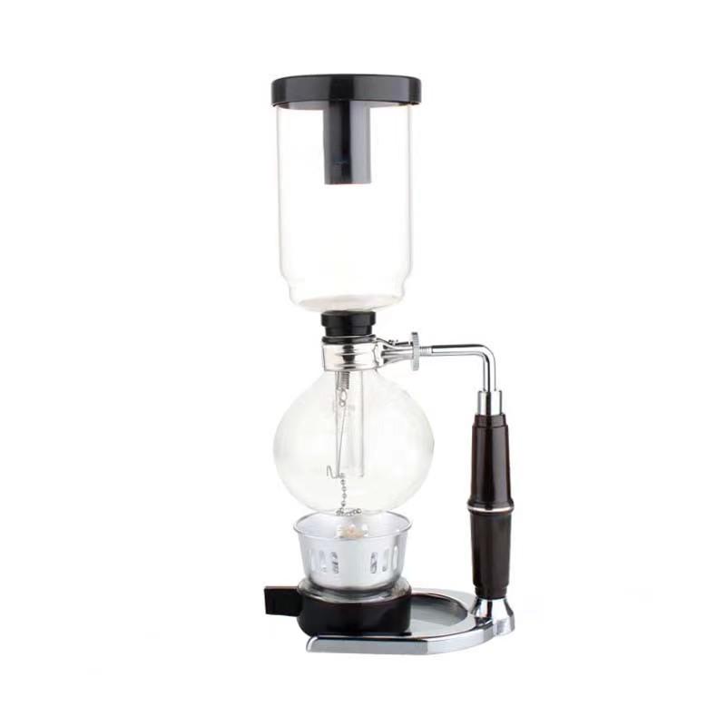 Household Glass Siphon Coffee Maker Set - 3 & 5 Serving Options