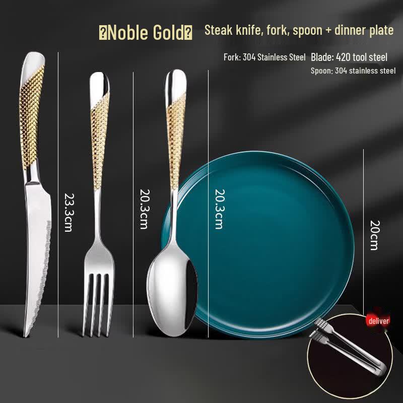 Stainless Steel Steak Cutlery Set