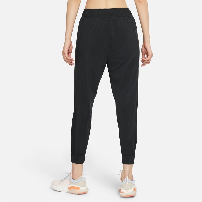 Nike Essential Running Training Mesh Spliced Quick-Dry Breathable Woven Sports Pants Women Pants Black DA1253-010