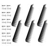 6 Pieces Metal Security Fence Spikes AntiClimb Wall Spikes for Outdoor Use with Easy Installation for Cat Birds Prevent