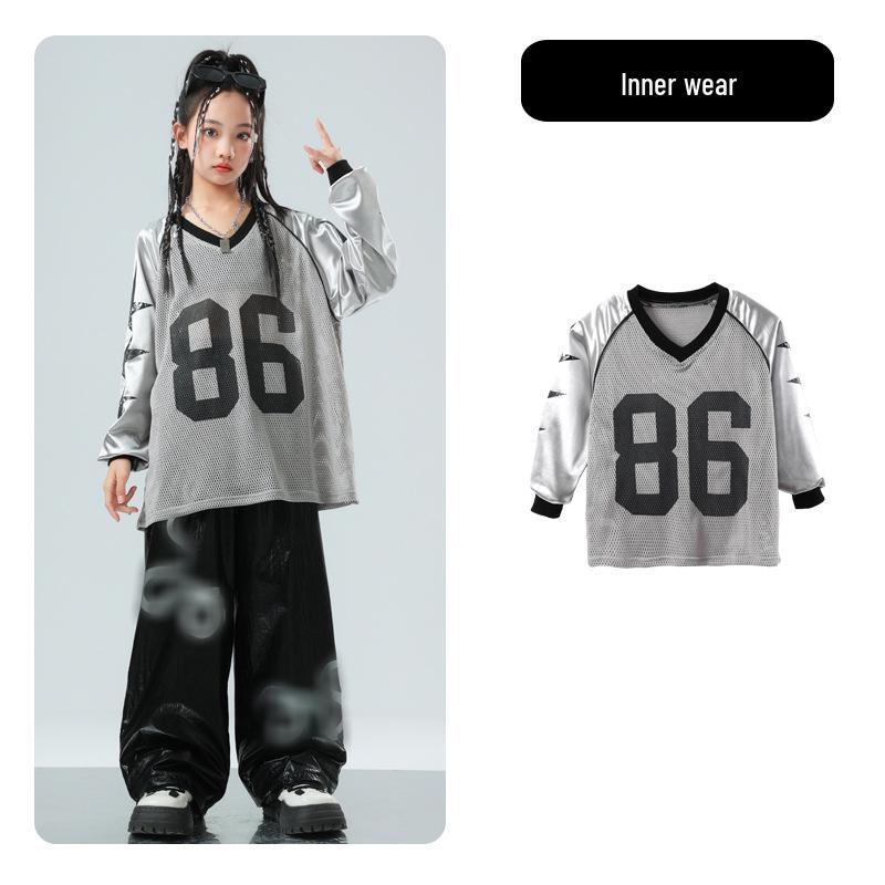 

Trendy Kids Hip Hop & Jazz Dance Outfits - American Style 170 cm