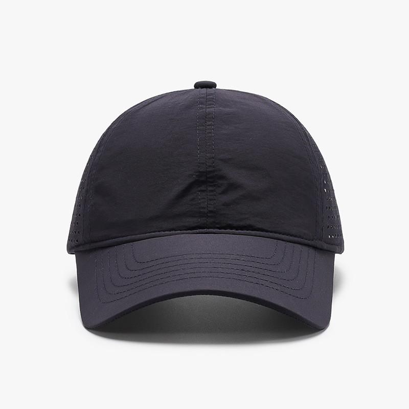 

Солнцезащитный козырек Весна Лето Нейлоновые бейсболки Изогнутый козырек Леди Мужские Женские Кепки темно-синий