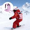 Integrated 15L Backpack Design Ski Training Harness Belt For Kids With Adjustable Straps And Easy Clip System