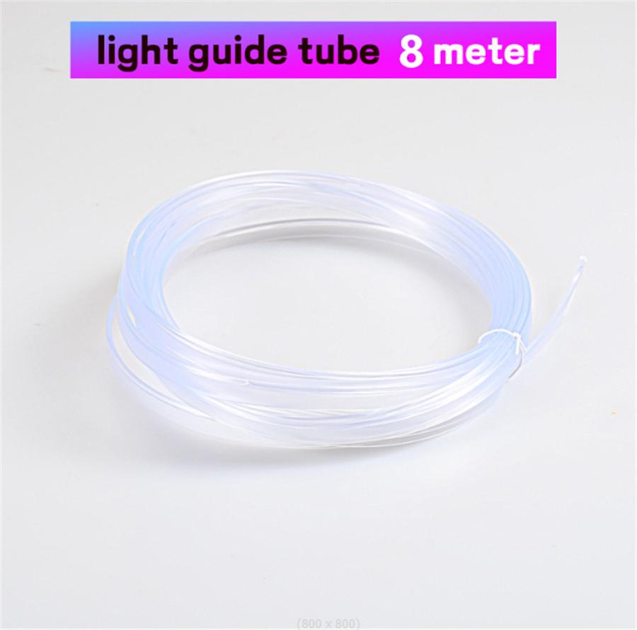 6 in 1 RGB LED Atmosphere Car Light Interior Ambient Light Fiber Optic Strips