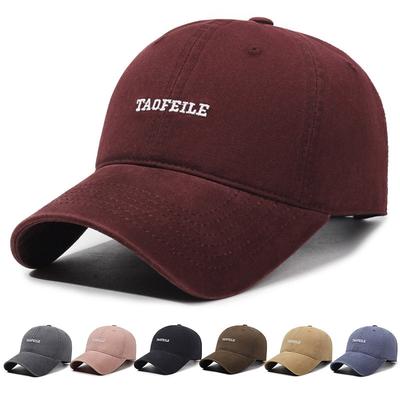 Letter Embroidered Baseball Cap Men Women Cotton Cap
