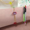 BONBEAU Unique and fun charms gold beads Bracelet Color motif charm gold bead bracelet (band type, ring type)