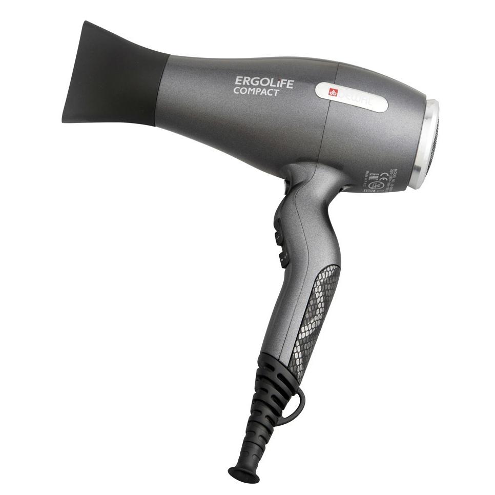 

Hair Dryer Dewal Ergolife Compact 2000 W Ionization 2 Nozzles Grey