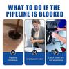 Drain Pipe Blockage Remover Powder (12pcs) Kitchen Grease Toilet Cleaner Drain Blockage Dissolving And Unclogging Agent