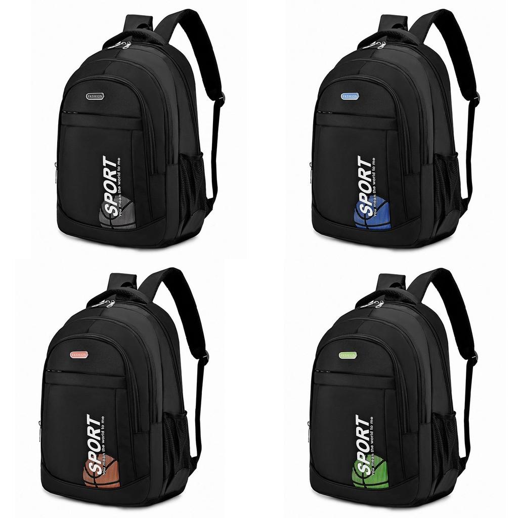 Basketball Backpack Printed Student Schoolbag Wear Resistant Leisure Travel Bag