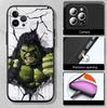 Marvel Hulk Shockproof Phone Case for iPhone 6 6s 7 8 11 12 13 14 15 16 17 16E XS Pro Max XR X SE Air