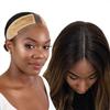 Spitzen-Wigrip, Premium-Spitzen-Perückenband für Damen, Vollständig verstellbarer Wigrip, Verstärkte Schweizer Spitze von HAIRLINE, Sicheres Samt-Stirnband, Kleberlos, Nude