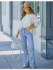 2022 Women's Flared Stretchy Denim Long Pants