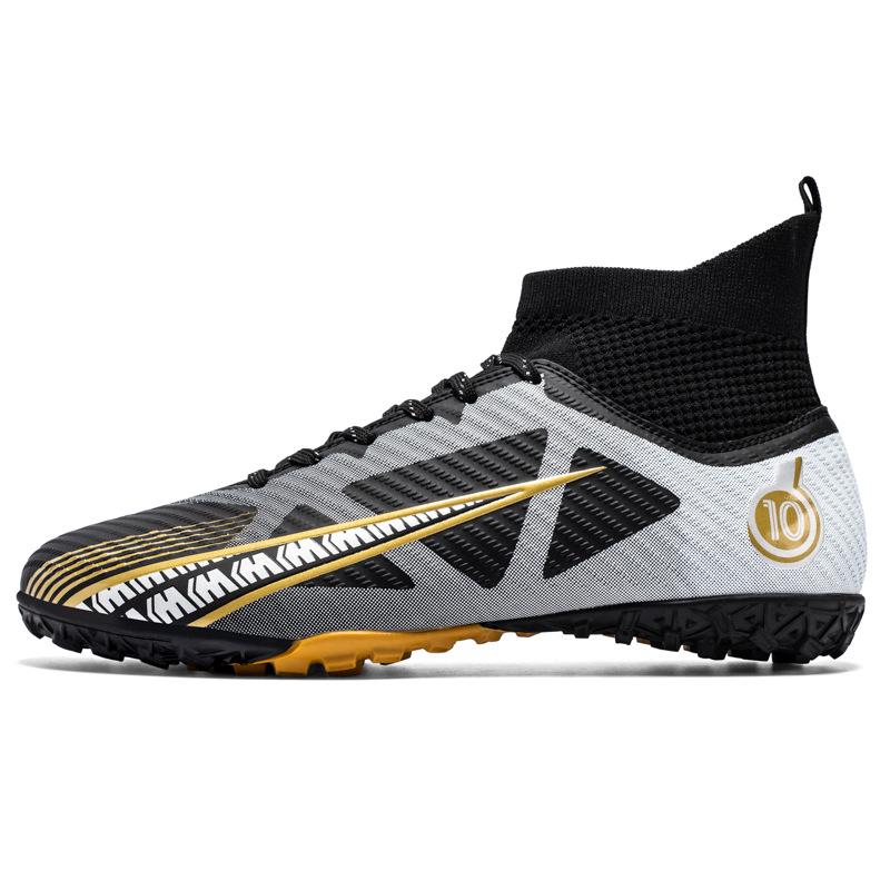 Men's Plus Size Non-Slip High-Top Football Shoes for Adults and Students