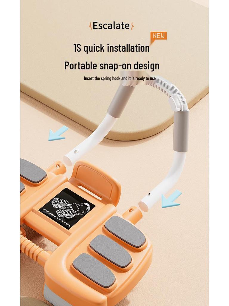 Changfeng 2025 Four-Wheel Ab Wheel with Elbow Support - Automatic Rebound Sit-up Fitness Machine