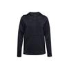 Logo Fleece Hoodie Damen Tops Schwarz 1360295-001