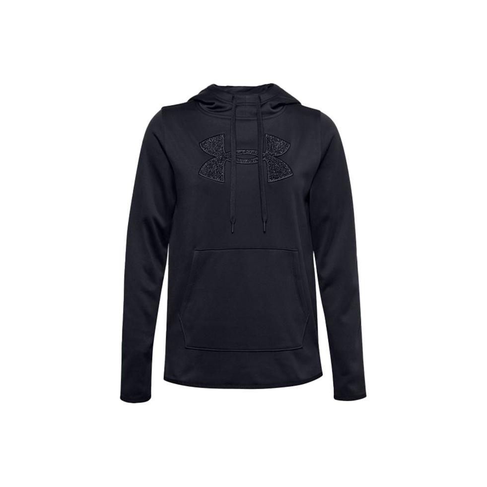 Under Armour Logo Fleece Hoodie Женские топы Черный 1360295-001 S