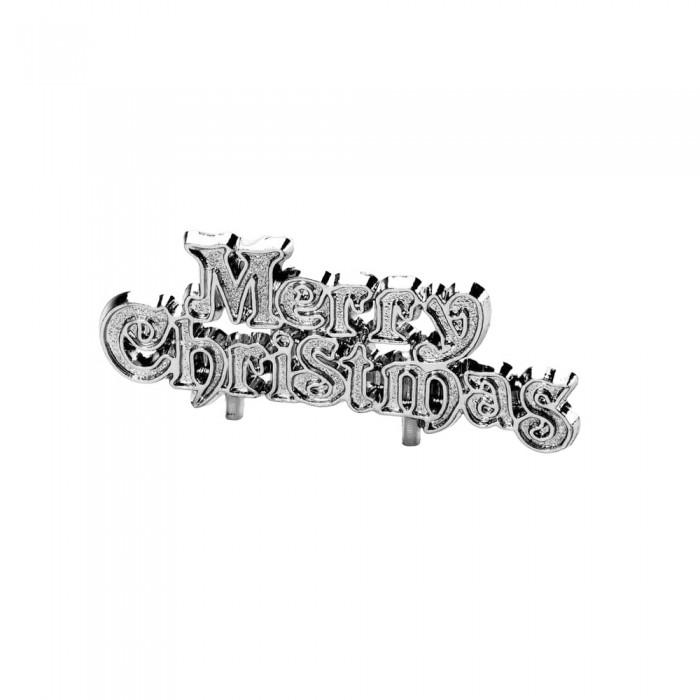 Creative Party Glitter Christmas Cake Topper (Pack Of 12)
